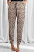 Trendy Spotted Animal Print Buttery Soft Lounge Jogger Pants
